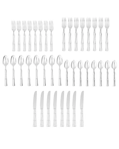 Fortessa Royal Pacific 40pc Flatware Set (service For 8) In Gray