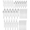 Fortessa Royal Pacific 60-piece Flatware Set In Silver