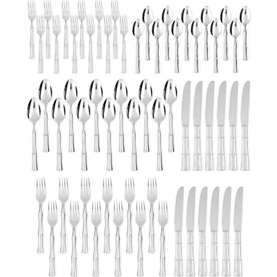 Fortessa Royal Pacific 60-piece Flatware Set In Silver