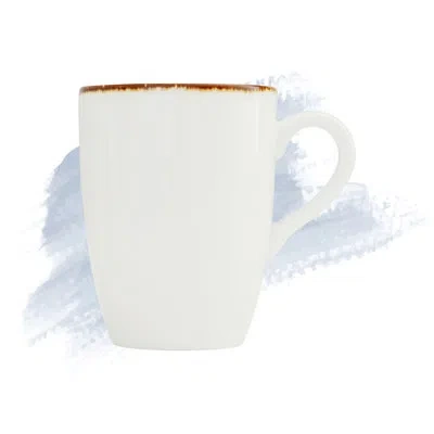 Fortessa Salt 12.75 Oz. Coffee Mug In White