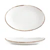Fortessa Salt Oval Coupe Platter, 12.5 In White