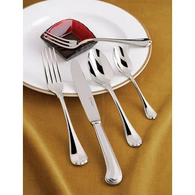 Fortessa San Marco 5 Piece 18/10 Stainless Steel Flatware Set, Service For 1