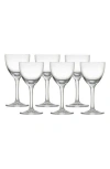 Fortessa Schott Zwiesel Bar Special Set Of 6 Wine Glasses In Clear