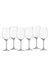 Fortessa Schott Zwiesel Classico Set Of 6 Claret Wine Glasses