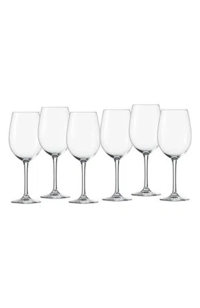 Fortessa Schott Zwiesel Classico Set Of 6 Claret Wine Glasses