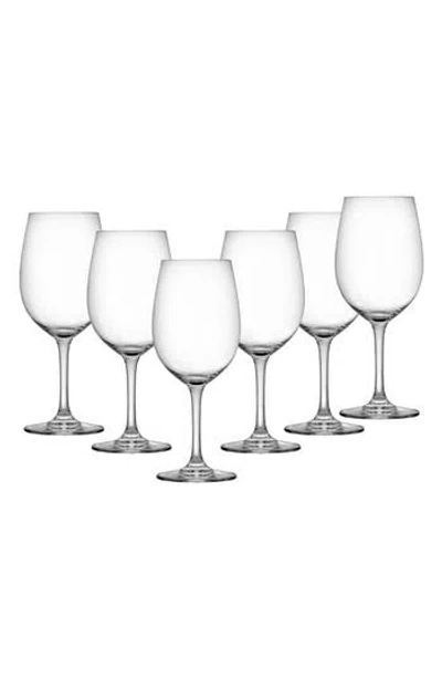 Fortessa Schott Zwiesel Classico Set Of 6 Wine Glasses In Transparent
