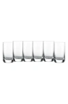 Fortessa Schott Zwiesel Convention Set Of 6 Highball Glasses In Clear