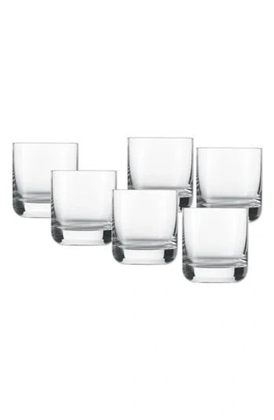Fortessa Schott Zwiesel Convention Set Of 6 Juice Glasses In Clear