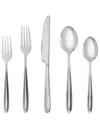 Fortessa Scoop 20-piece Flatware Set, Service For 4 In Sliver