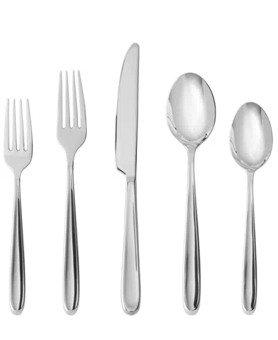 Fortessa Scoop 5-piece Place Setting In Sliver