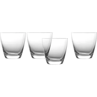 Fortessa Set Of 4 Era Double Old Fashion Glasses In Gray