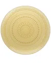 Fortessa Jupiter Set Of 4 Charger Plates In Brown