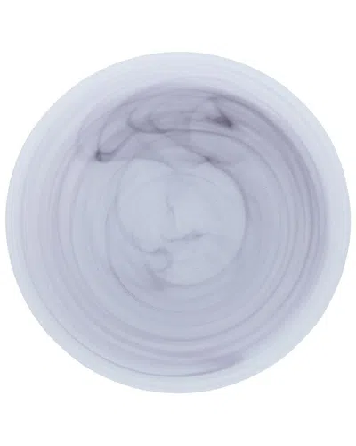 FORTESSA FORTESSA SET OF 4 LA JOLLA GLASS AMETHYST SALAD/DESSERT PLATES