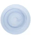 Fortessa Set Of 4 La Jolla Glass Blue Dinner Plates
