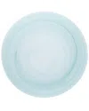 Fortessa Set Of 4 La Jolla Glass Sage Dinner Plates In Green