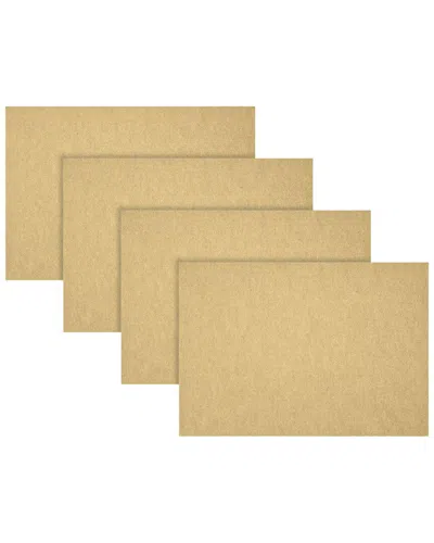 Fortessa Set Of 4 Loft Rectangle Felt Placemats