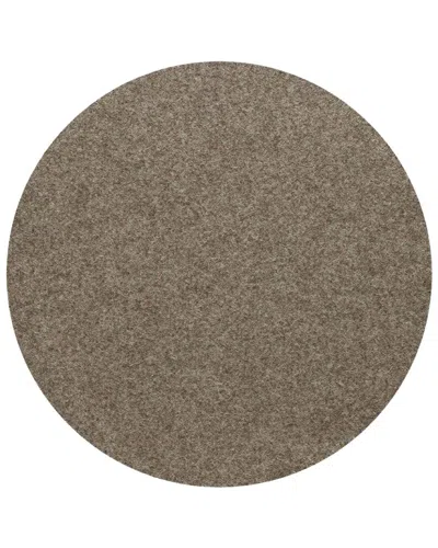 Fortessa Set Of 4 Loft Round Felt Placemats In Brown