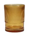 Fortessa Set Of 4 Noho 12.85oz Iced Beverage Glasses In Orange