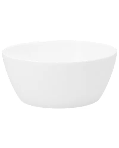 Fortessa Set Of 4 Ornament Bone China 5.5in/ 20oz Cereal Bowls In White