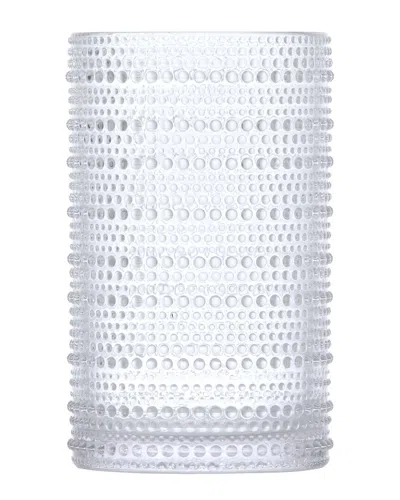 Fortessa Set Of 6 Jupiter Clear 13oz Iced Beverage Glasses In Transparent