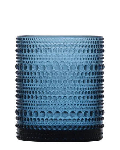 Fortessa Set Of 6 Jupiter Cornflower Blue 10oz Dof Glasses