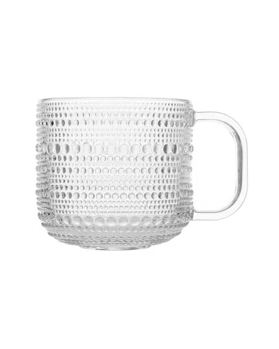 Fortessa Set Of 6 Jupiter Glass Coffee Cups In White