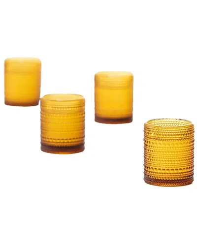 FORTESSA FORTESSA SET OF 6 JUPITER GLASS DOF AMBER GLASSES