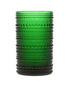 Fortessa Set Of 6 Jupiter Glass Green Iced Beverage Glasses In Green
