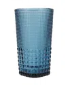 Fortessa Set Of 6 Malcolm 15oz Iced Beverage Glasses In Blue