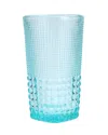 Fortessa Set Of 6 Malcolm 15oz Iced Beverage Glasses In Blue