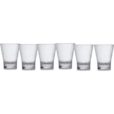 Fortessa Set Of 6 Old Fashioned Glasses In Transparent