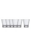 Fortessa Set Of 6 Outdoor Juice Glasses In Transparent