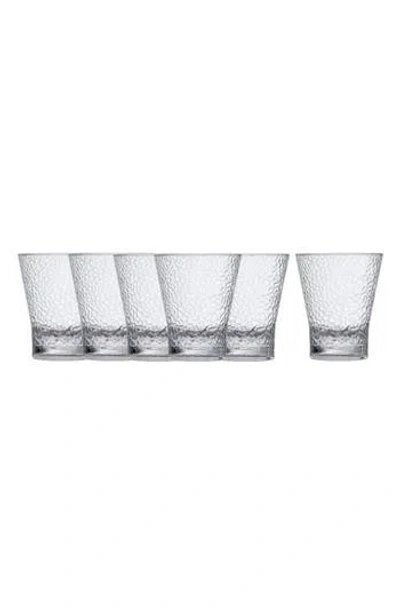 Fortessa Set Of 6 Outdoor Juice Glasses In Transparent