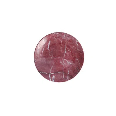 Fortessa Shauna Coupe Round 9" Melamin Dessert Plate In Rosso