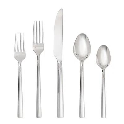 Fortessa Sonia Flatware - Set Of 20 In Silver