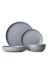 Fortessa Sound 16-piece Dinnerware Place Setting In Gray
