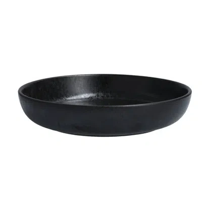 Fortessa Sound 28 Oz. Pasta Bowl In Midnight Black