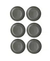 Fortessa Sound Forest Coupe 6 Pc. Bread & Butter Plate Set In Forest