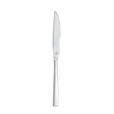 Fortessa Spada Brushed Steak Solid Handle 18/10 Stainless Steel Dinner Knife