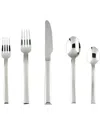 Fortessa Still 18/10 Stainless Steel 20pc Flatware Set (service For 4) In Silver