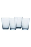 Fortessa Together Set Of 4 Tritan Crystal Glasses In Blue