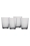 Fortessa Together 4-piece Zwiesel Water Glass Set In Graphite