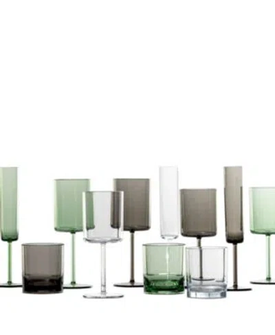 Fortessa Urbo Outdoor Glassware Collection In Sage