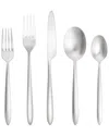 Fortessa Velo Brushed 20-piece Flatware Set In Silver