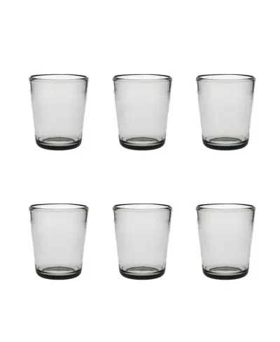 Fortessa Veranda Double-old Fashioned Glasses, Set Of 6 In Transparent