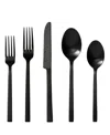 Fortessa Viggo 20-piece Flatware Set In Black