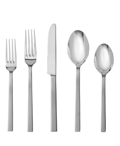 Fortessa Viggo Satin 40-pc. Flatware Set, Service For 8 In Stainless Steel