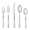 Fortessa Wrought 20-pc. 18/10 Stainless Steel Flateware Set In Silver