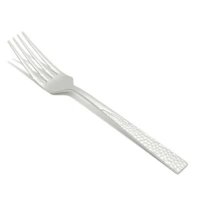 Fortessa Yuma 18/0 Sterling Silver Salad Fork (set Of 12)
