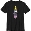 Fortnite Boy's  Character Stack  Graphic T-shirt In Black